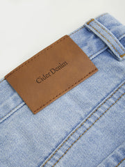 Cider Denim Low Rise Barrel-leg Jeans