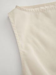 See-through Mini Dress & Solid Cami Mini Dress