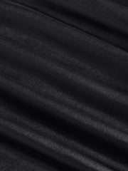 Mid Rise Ruched Knotted Mini Skirt