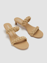 DOUBLE WOVEN STRAP SANDALS