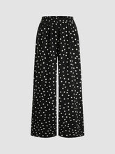 Leopard Low Rise Pull-On Wide Leg Pant
