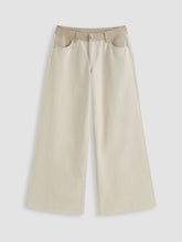 Cider Denim Low Rise Patchy Straight Leg Jeans