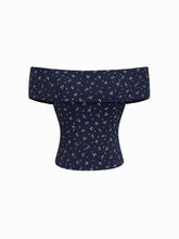 Ditsy Floral Off-shoulder Top