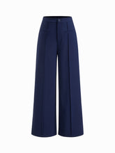 Mid Rise Elastic Waist Trousers