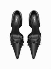 POINTED TOE BOWKNOT STILETTO HEELS