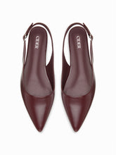 POINTED TOE SLINGBACK FLATS