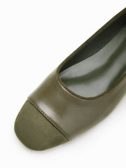 FAUX LEATHER & FAUX SUEDE FLATS