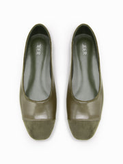 FAUX LEATHER & FAUX SUEDE FLATS