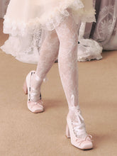 Ballet Satin Bow Mary Jane Heels