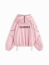 Hokkaido Fleece Graphic Half Zip Hoodie