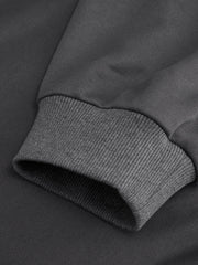 Cotton-blend Asymmetrical Neck Oversized Sweatshirt Curve & Plus
