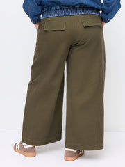 Cider Denim Low Rise Wide Leg Jeans Curve & Plus