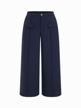 Mid Rise Pocket Wide Leg Trousers Curve & Plus