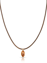 Marquise Champagne Cord Necklace