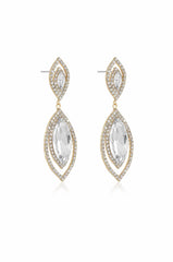 Timeless Crystal Dangle Earrings