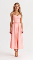 Stylish And Elegant Sleeveless Dress For Women