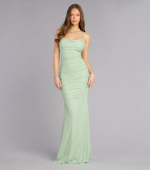 Matilda Glitter Mermaid Formal Dress