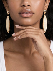 Elongated Drop Earrings