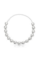 Polished Pebble Choker Necklace