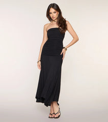 Late Dinner Plans Tube Maxi Dress