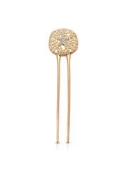 Sand Dollar Hair Pin
