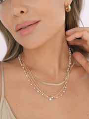 Hoop & Pearl Layers Set