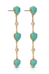 Turquoise Solstice Dangle Earrings