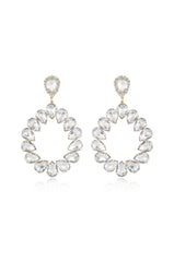 Ring It In Crystal Earrings