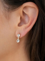 Infinity Crystal Studs