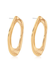 Open Circle Earrings