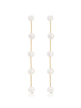 Dripping Pearl Delicate Drop Earrings