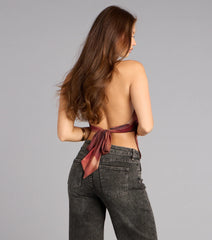 Painted Temptation Halter Top