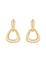 Baby Double Dangle Hoop Earrings