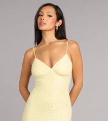 Raya Rhinestone Mermaid Formal Dress