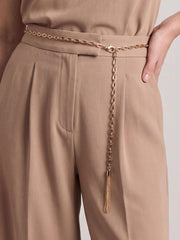 Simple Tassel Chain Belt