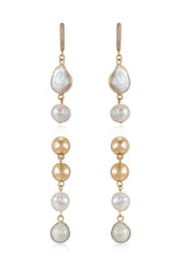 Duchess Pearl and Dangle Earrings