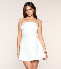 Pop The Bubbly A-Line Mini Dress