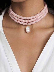 Marina Layers Rose Necklace