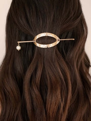 Oval French Barrette