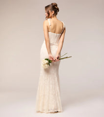 Giorgina Lace Corset Flower Formal Dress