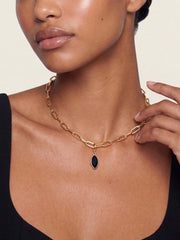 Black Crystal Charm