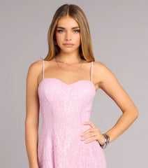 Pretty Little Sparkle Sequin Mini Dress