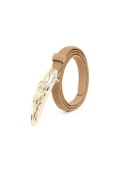 Liquid Luxe Belt in Shiitake Suede