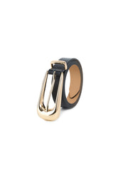 Large Signature Buckle Belt