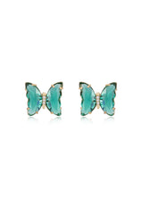 Flutter Away Crystal Earrings