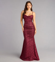 Adelyn Glitter Knit Mermaid Dress