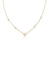 Olivia Opal and Crystal Necklace