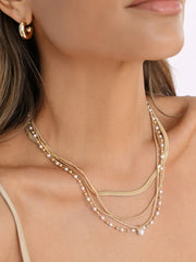 Hoop & Pearl Layers Set