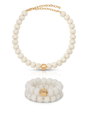 Power Bead Set in Bone