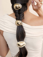 Oval Luxe Barrette